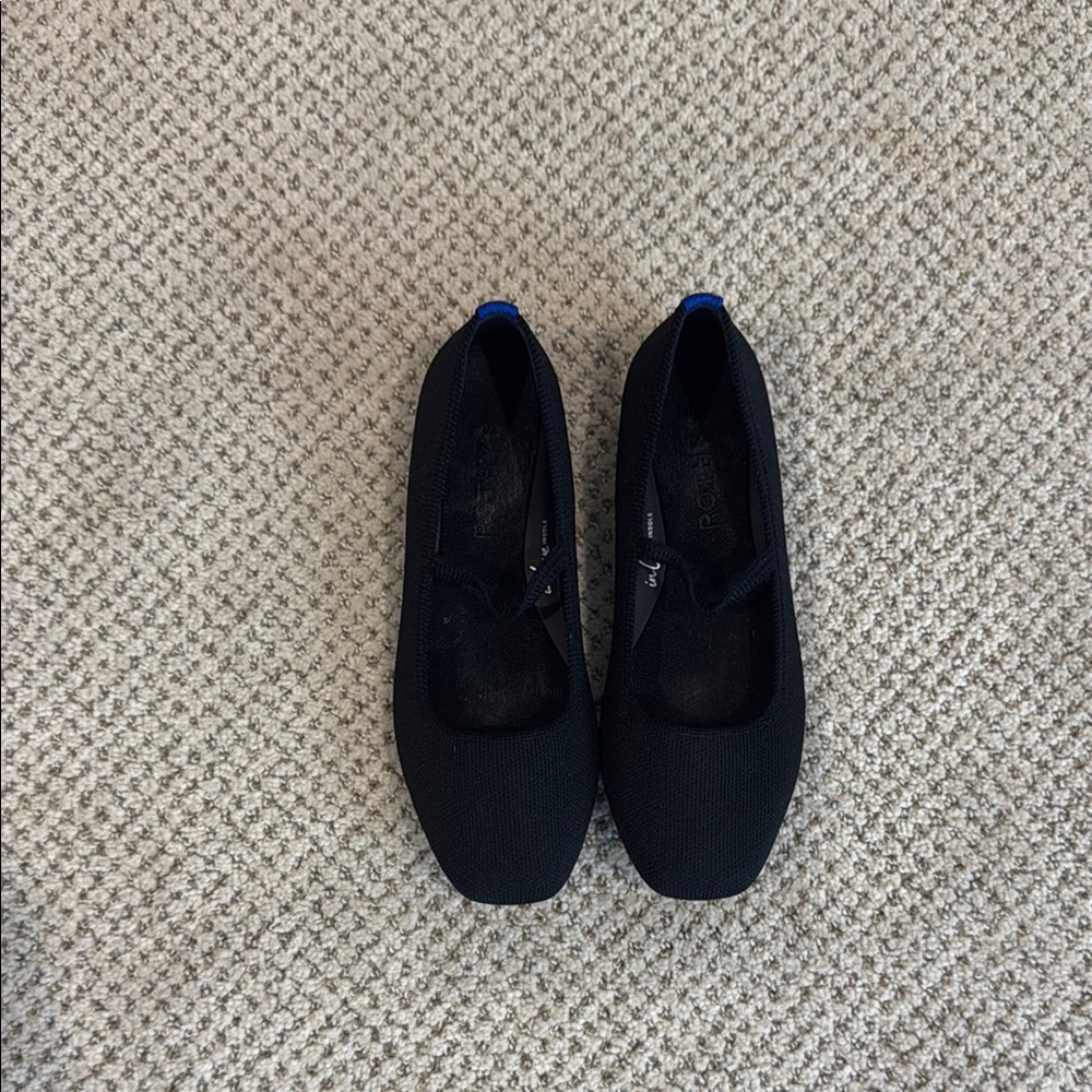 Black Rothy's Ballet Flats